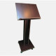 Brown Long Wooden Quran Stand with Wheels Brown Long Wooden Quran Stand with Wheels