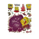 Large, Raised Children's Stickers SpongeBob Large, Raised Children's Stickers SpongeBob