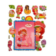 Large, Raised Children's Stickers Strawberry Shortcake Large, Raised Children's Stickers Strawberry Shortcake