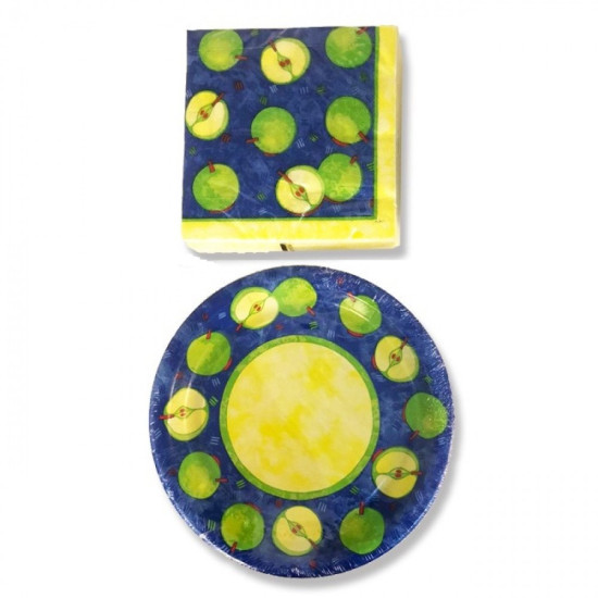 Party Plate and Napkin Set Apple Party Plate and Napkin Set Apple