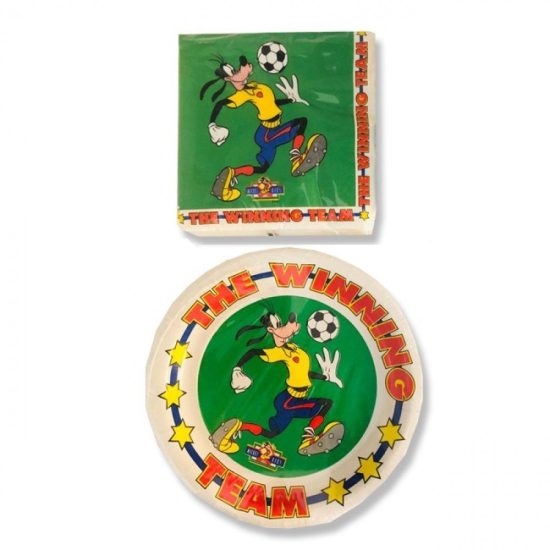  Party Plate and Napkin Set, Goofy