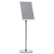 Aluminum Bulletin Board A3 with Adjustable Stand Aluminum Bulletin Board A3 with Adjustable Stand