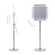 Aluminum Bulletin Board A3 with Adjustable Stand Aluminum Bulletin Board A3 with Adjustable Stand