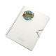 White Wire-Bound Portfolio, 30 Transparent Pockets, A4 Size, With Elastic Closure White Wire-Bound Portfolio, 30 Transparent Pockets, A4 Size, With Elastic Closure
