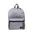 Gray Sports School Backpack with Zipper and Front Pocket Gray Sports School Backpack with Zipper and Front Pocket