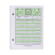 Umm al-Qura Calendar 1448 AH, Perforated Paper Umm al-Qura Calendar 1448 AH, Perforated Paper