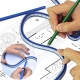 Thick Plastic Bendable Geometric Ruler ISOMARS 50cm Thick Plastic Bendable Geometric Ruler ISOMARS 50cm