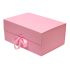 Gift Box Thick Cardboard Foldable With Magnetic Lid Rectangular 39X28X17.5 cm Pink Gift Box Thick Cardboard Foldable With Magnetic Lid Rectangular 39X28X17.5 cm Pink