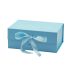 Gift Box Thick Cardboard Foldable With Magnetic Lid Rectangular 33 x 26 x 15 cm Blue