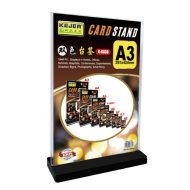 Acrylic Display Board Transparent A3 Rectangular Base KEJEA K6086 Acrylic Display Board Transparent A3 Rectangular Base KEJEA K6086