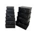Gift Box Thick Cardboard With Lid Rectangular Black Marble Several Sizes Gift Box Thick Cardboard With Lid Rectangular Black Marble Several Sizes