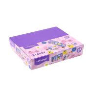 KEYROAD Eraser Pastel Colors Rocky Smiley