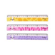 Ruler 20cm KEYROAD Plastic Bounce Buddies Pastel Colors