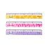 Ruler 20cm KEYROAD Plastic Bounce Buddies Pastel Colors