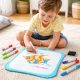   White Writing Board For Kids With Two Sides KEYROAD 28x20 cm With Pen