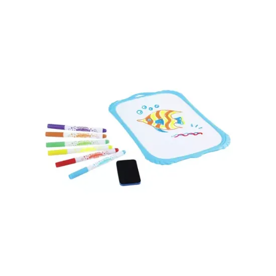   White Writing Board For Kids With Two Sides KEYROAD 28x20 cm With Pen