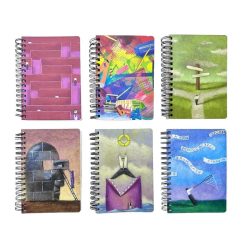Spiral Notebook Einglish A5 200 Sheets Assorted Designs