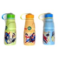 Lion Star Kids' Water Bottle (400ml) – Superman & Batman – Assorted Colors