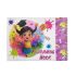 Spiral-Bound Sketchbook A4, Plastic Cover, 12 Sheets Design: Girl and Hat