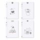 Animal with Motivational Quotes Pocket File A4 Various Shapes 20 Pockets Animal with Motivational Quotes Pocket File A4 Various Shapes 20 Pockets