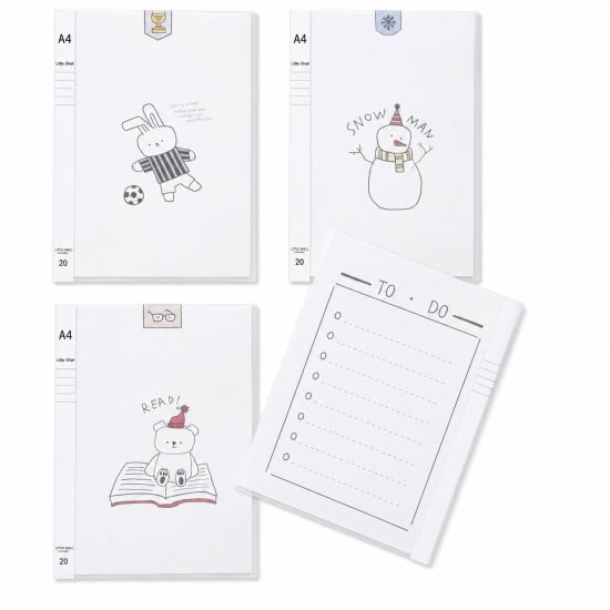 Animal with Motivational Quotes Pocket File A4 Various Shapes 20 Pockets Animal with Motivational Quotes Pocket File A4 Various Shapes 20 Pockets