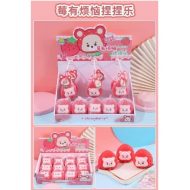 Squishy for Kids Bear and Strawberry Shapes