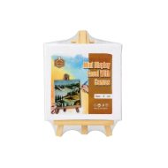 Canvas Board Squire 15x15 cm with Wood Stand White SIMBA