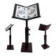 Wooden Quran Stand  Engraved with the Holy Quran, with Adjustable Wheels, SIMBA