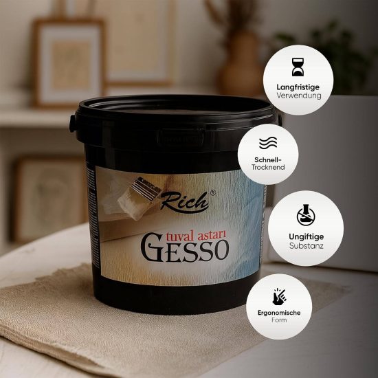 White Gesso RICH 1000 ml