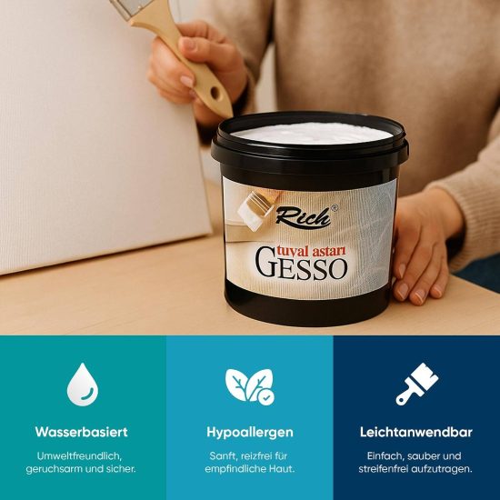 White Gesso RICH 1000 ml