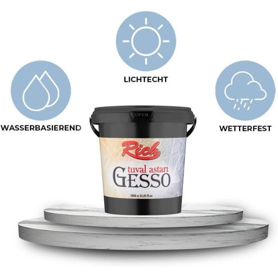 White Gesso RICH 1000 ml