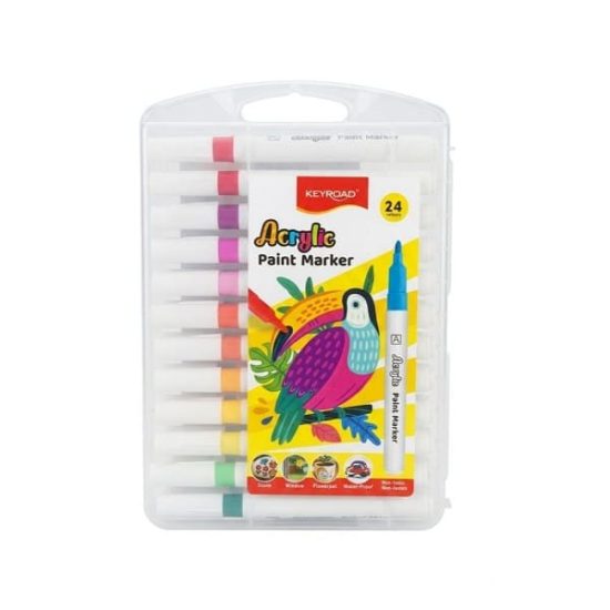 Acrylic Paint Marker Color, KEYROAD 12 Colors Acrylic Paint Marker Color, KEYROAD 12 Colors