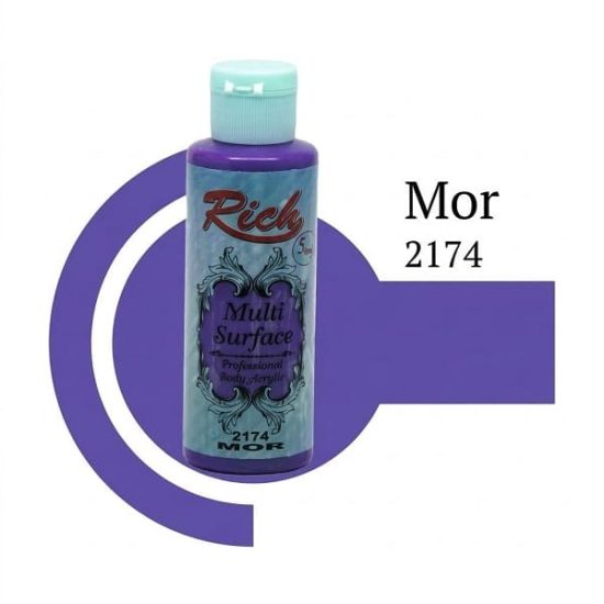 Multi Surface Professional Satin Acrylic Safir Blue 2194 RICH 130 ml Multi Surface Professional Satin Acrylic Safir Blue 2194 RICH 130 ml