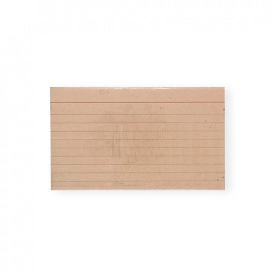 Record Cards 5x3 inch 100 Sheet Pink Ruled