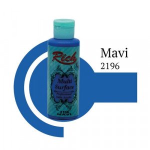 Multi Surface Paint Blue 2196 RICH 130 ml