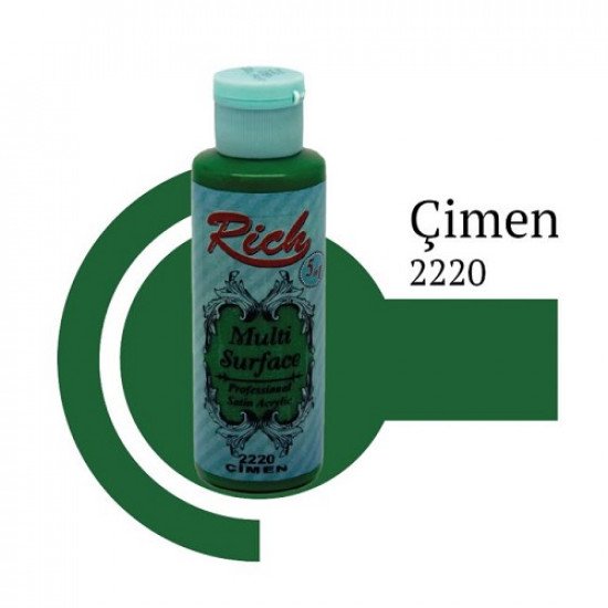 Multi Surface Paint Green Grass 2220 RICH 130 ml Multi Surface Paint Green Grass 2220 RICH 130 ml