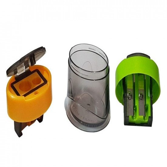 Sharpener RUNTOP Circle Double Hole with Cover black