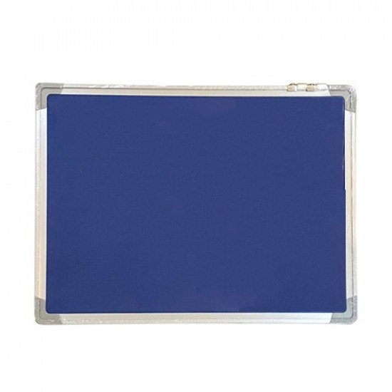 Bulleting Bored 90x120cm 2 Face Foam And Fabric Blue Bulleting Bored 90x120cm 2 Face Foam And Fabric Blue