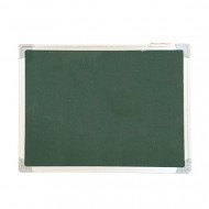 Bulleting Bored 90x120cm 2 Face Foam And Fabric Green