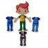 Sponge Foam SMIBA Boy Shape Printed
