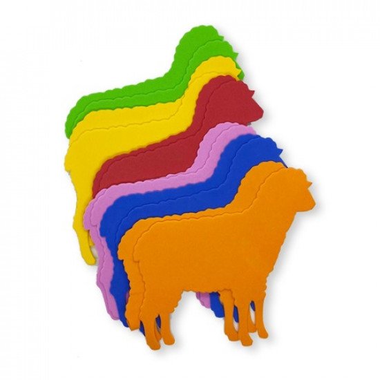 Sponge Foam SIMBA Sheep 12 Pcs Sponge Foam SIMBA Sheep 12 Pcs