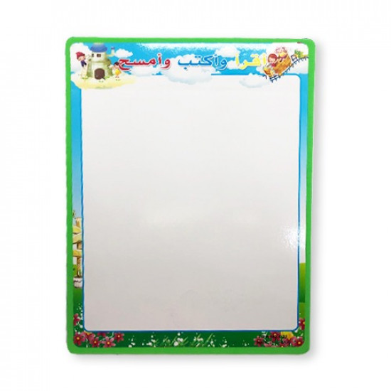 Whiteboard cork 30 x 20 cm double sided with Arabic letters Whiteboard cork 30 x 20 cm double sided with Arabic letters