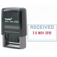  Ready Stamp (RECEIVED) With The Date AD Medium TRODAT
