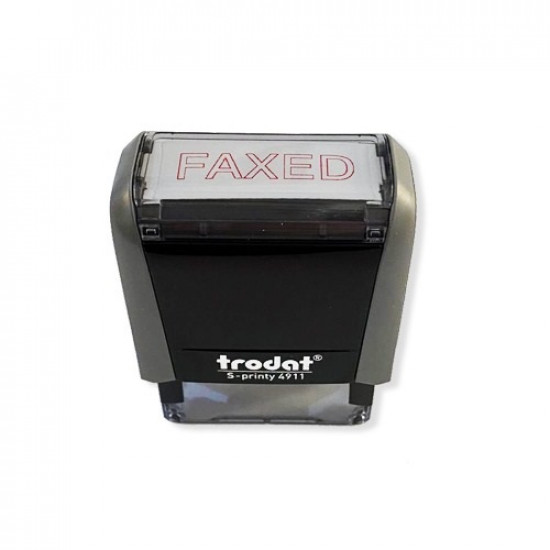 ختم جاهز وسط عبارة (FAXED) ترودات ختم جاهز وسط عبارة (FAXED) ترودات