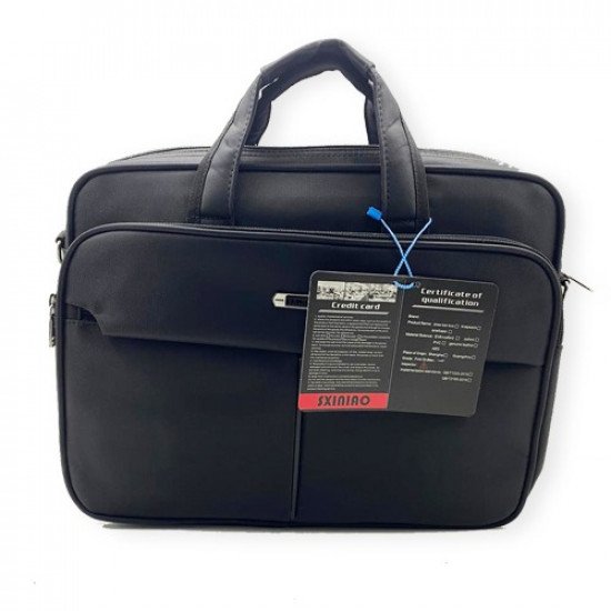 PC Bag 5 Zipper 16x12 inch Black SXINIAO