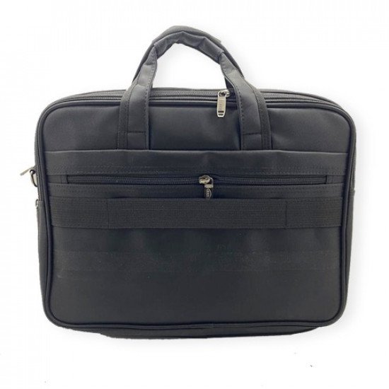 PC Bag 5 Zipper 16x12 inch Black SXINIAO