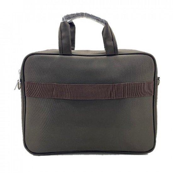 PC Bag  Zipper 14.5x10.5 inch Brown BINSHI