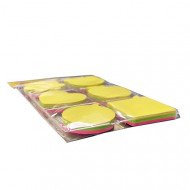 Sticky Notes Neon Colors 6 Shapes