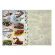 Transportation Sticker Book