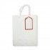 Gift Bag Paper With Ticket 23x18x10 cm White